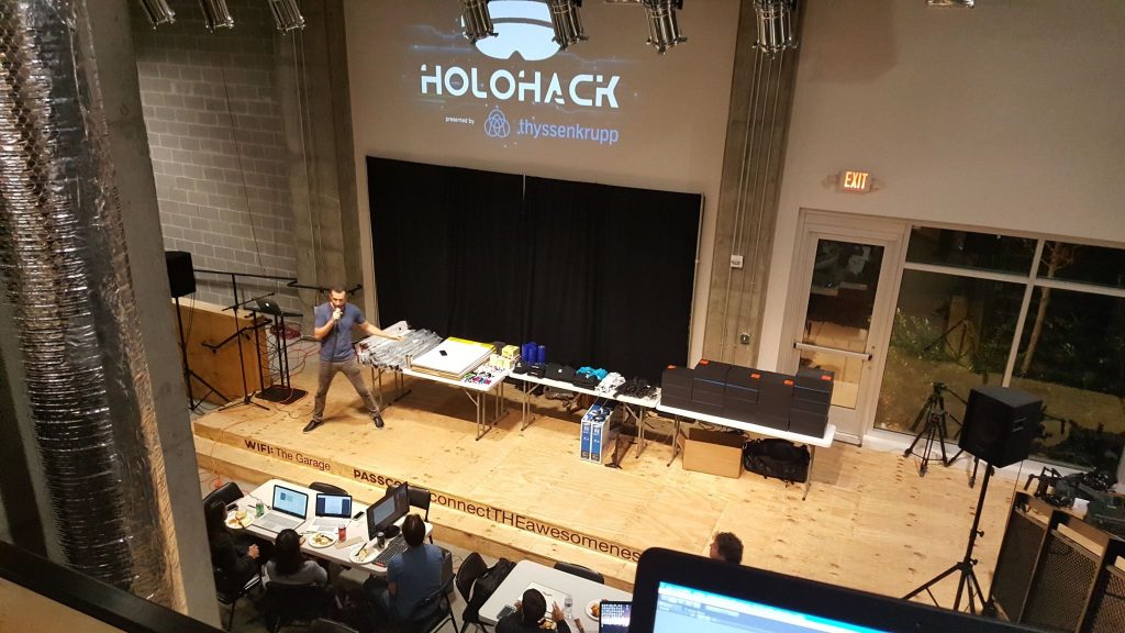 A HoloHack begins Image by Jason Odom/NextReality