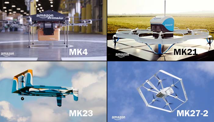 Tekstforfatter Kviksølv Ass Amazon Prime Air Unveils a New Drone for the Next Drone Delivery's Phase |  Commercial UAV News