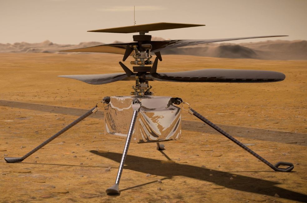 account vooroordeel boog A Drone on Mars: That's One Small Flight for a Drone, One Giant Leap for Drone  Kind | Commercial UAV News
