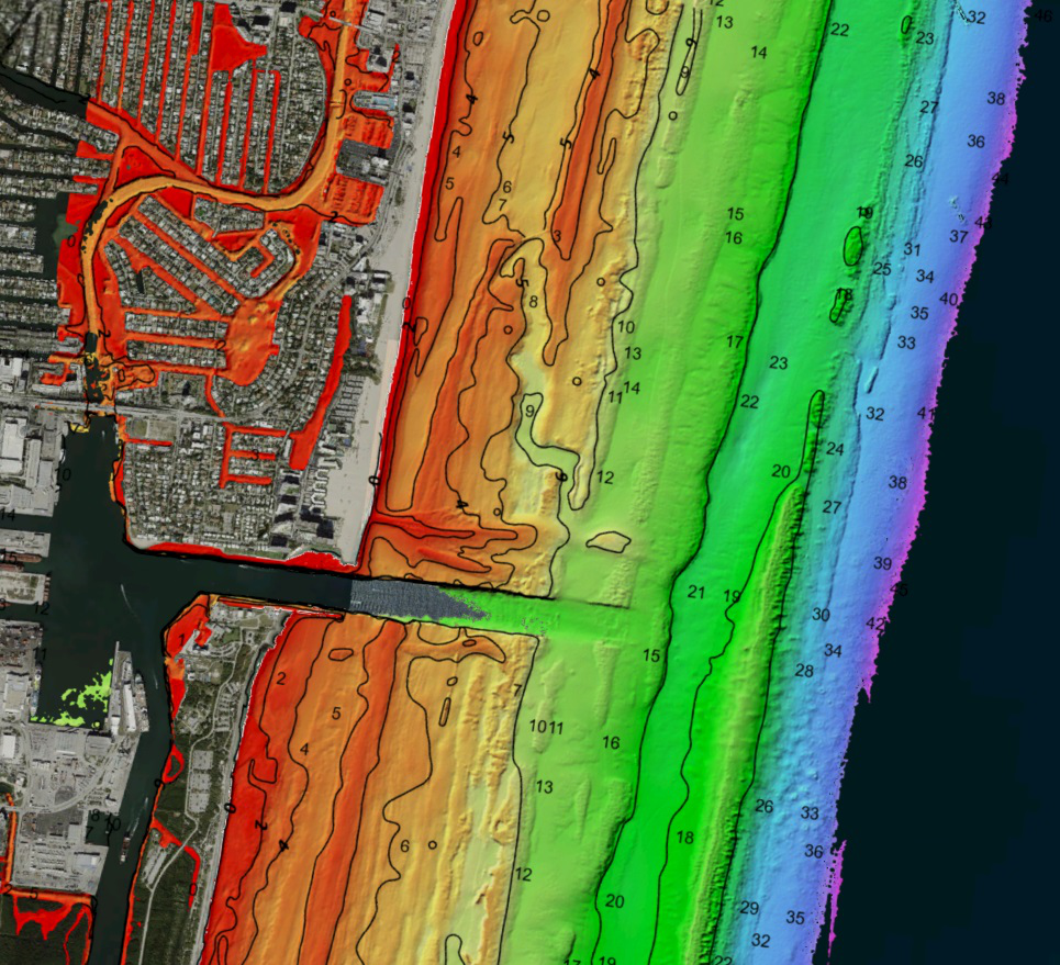 Woolpert showcases high altitude, wide swath topobathymetric lidar