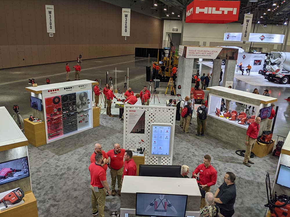 of Concrete 2021: Hilti defines automation" with numerous new technologies and tools | Geo Week News | Lidar, 3D, and more tools at the intersection geospatial technology and the built world