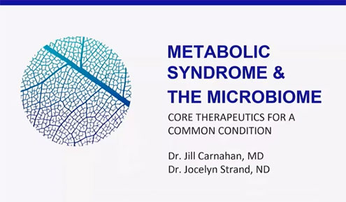 Metabolic Syndrome & the Microbiome: Core Therapeutics for a Common Condition