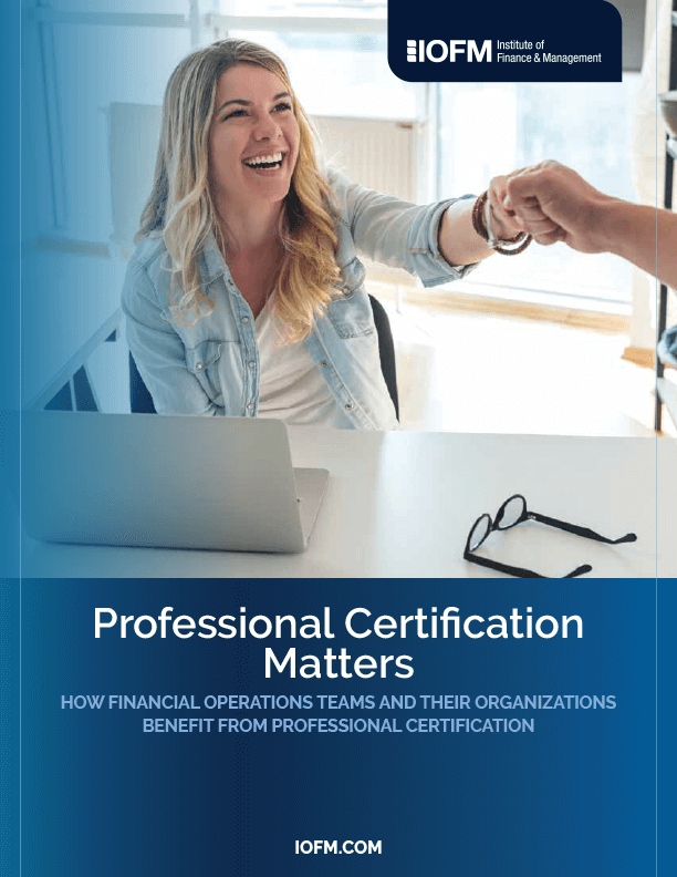 Professional Certification Matters