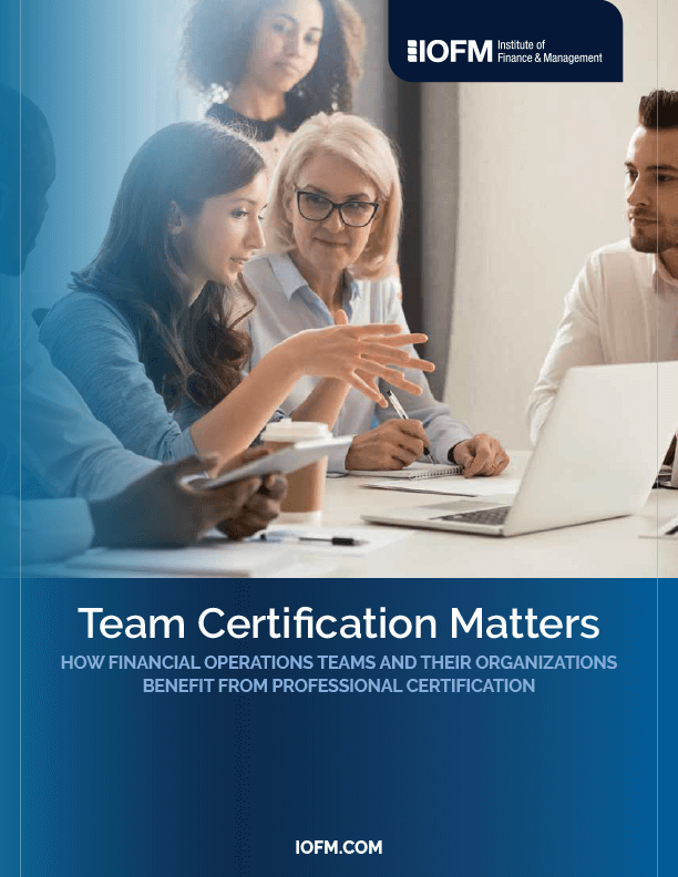 Team Certification Matters