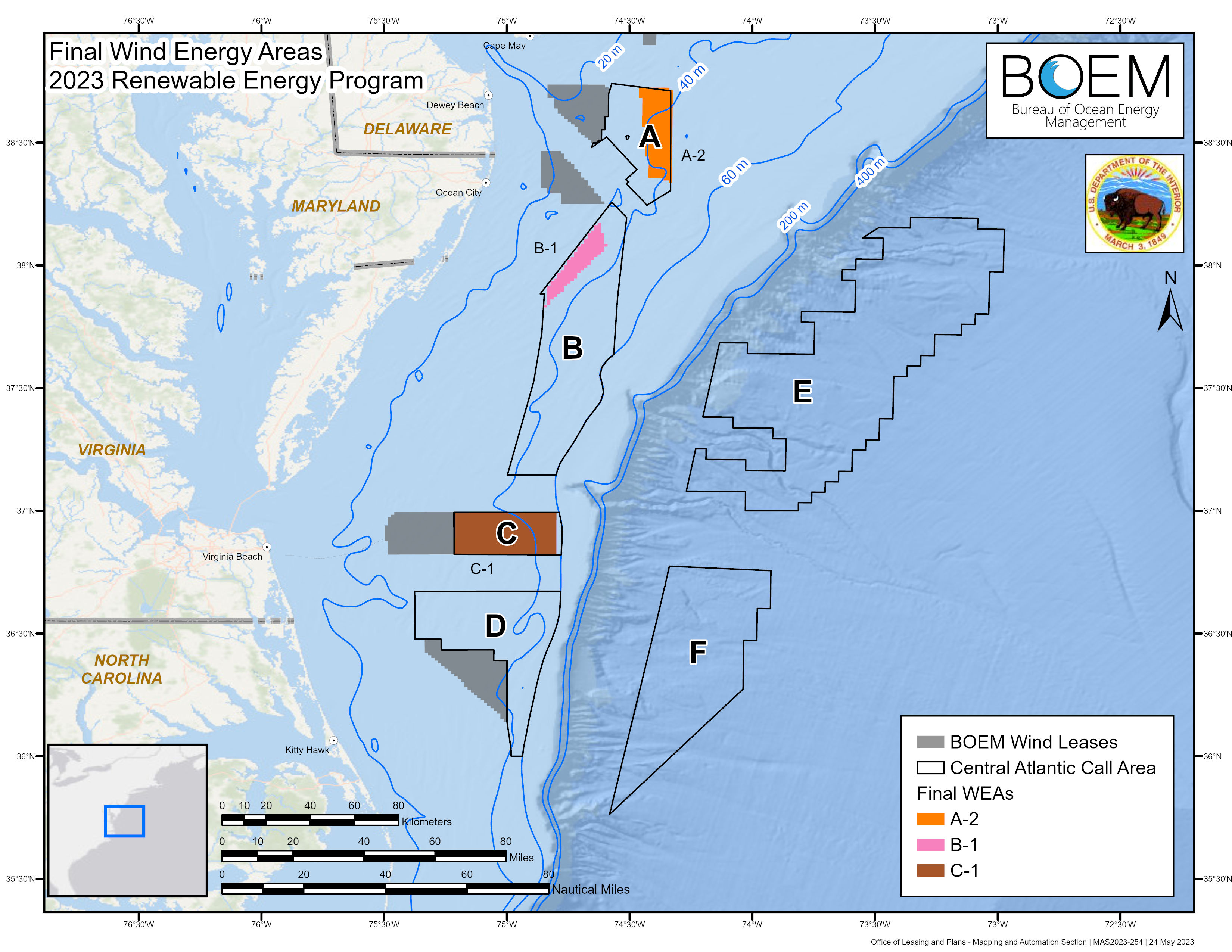 BOEM Outlines Three Mid-Atlantic Wind Energy Areas | National Fisherman