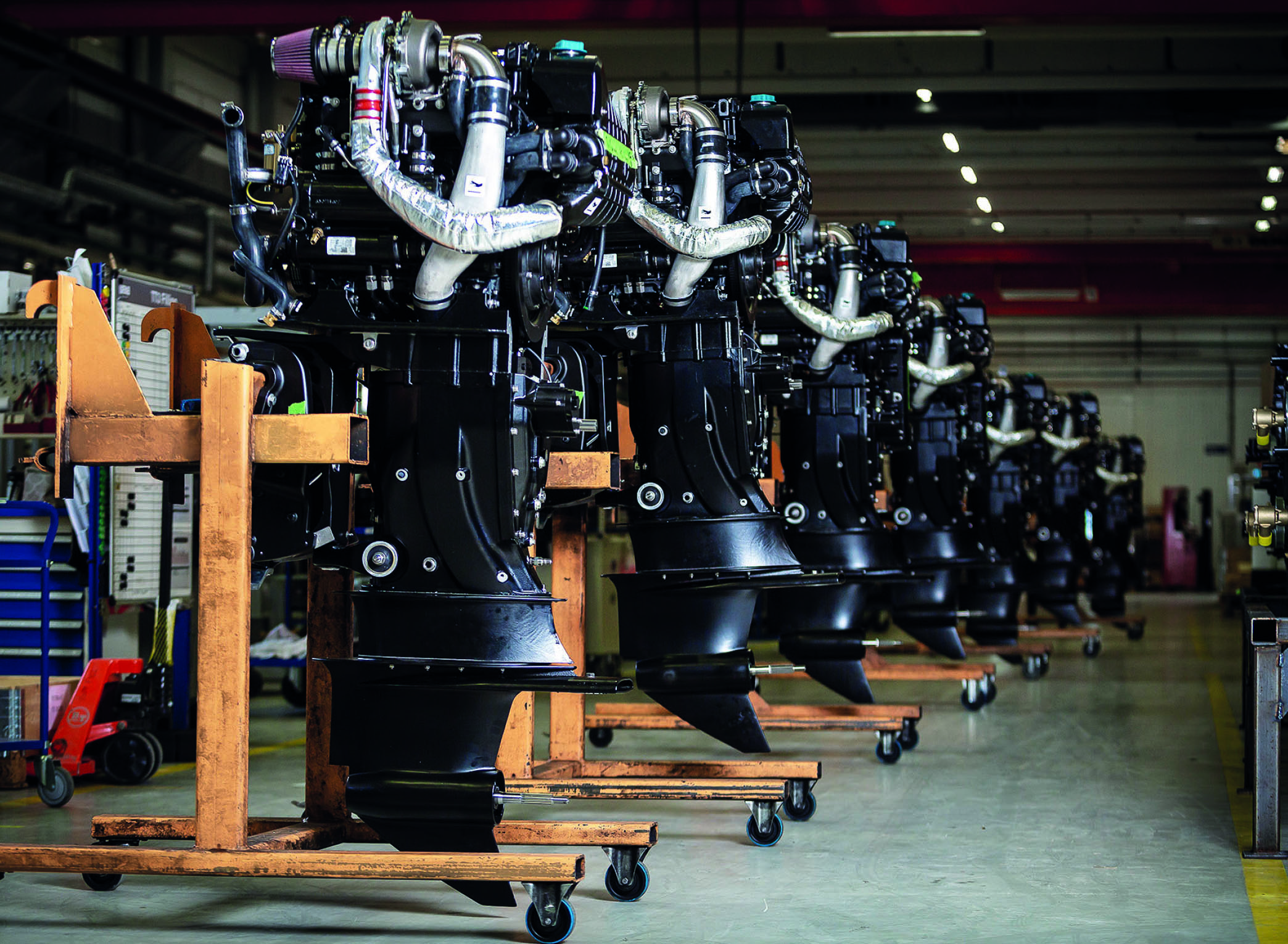 Tour de force Expanded marine engine lineups, concessions on tier