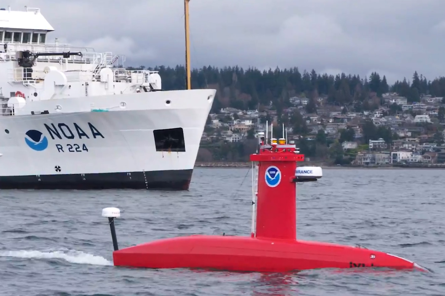 Seagoing drone DriX will be used for pollock survey in Alaska