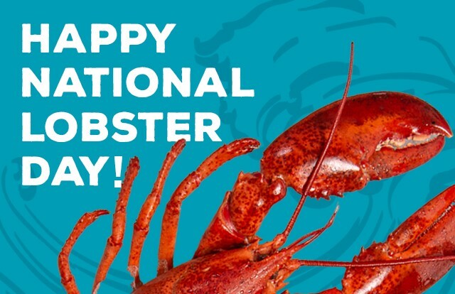 Happy National Lobster Day graphic