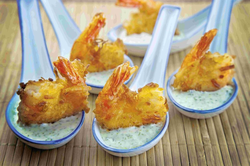 Coconut Shrimp by LaDonna Gundersen from one of her six cookbooks.