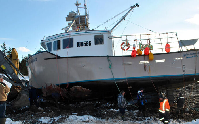 Unexpected Drama in Yarmouth as Fishing Boat Seized by Police. Photo courtesy of BNN Breaking