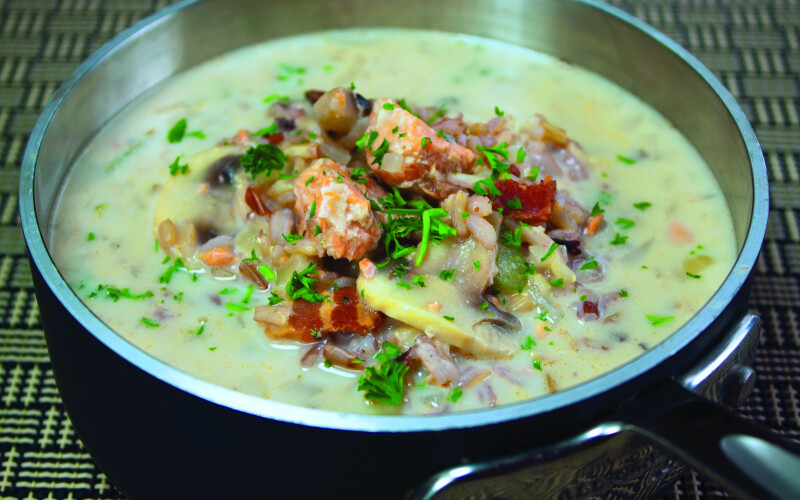 Wild Mushroom And Oyster Stew