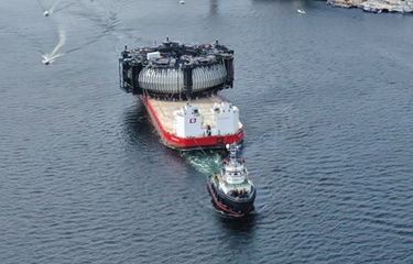 SalMars «Marine Donut» lukket sløyfe akvakultursystem tar til sjøen