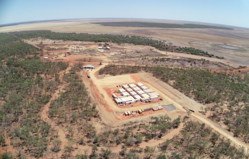 An aerial view of Project Sea Dragon in Australia