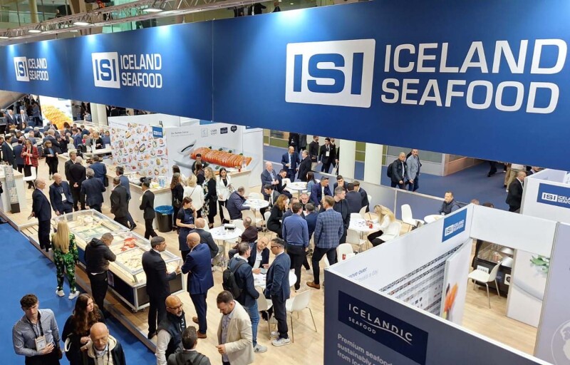 Iceland Seafood International's booth at Seafood Expo Global