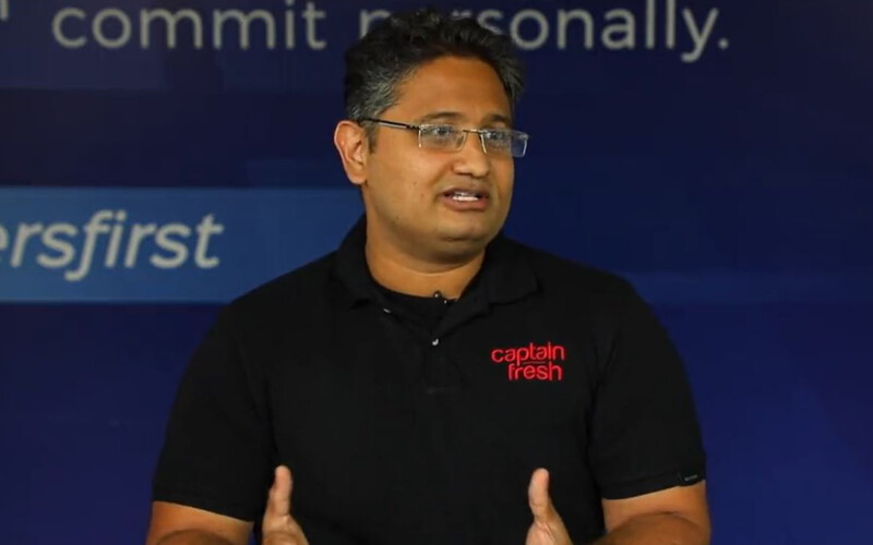 Captain Fresh CEO Utham Gowda