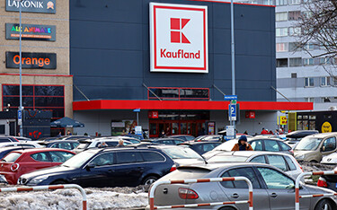 Kaufland supermarket.