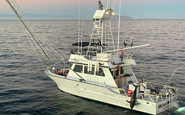 A California swordfish vessel.