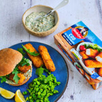 Birds Eye cod fish fingers.