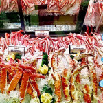 Fresh Thyme Market's crab counter.