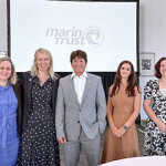 The leadership team of MarinTrust at the event unveiling the new version of its standard.