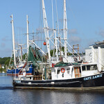 A Dominick's Seafood shrimp harvesting vessel.