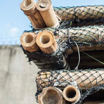 A stack of biodegradeable FADs