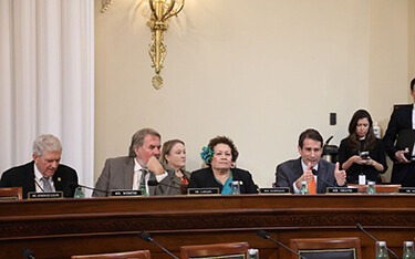 A photo of a House Natural Resources Committee hearing