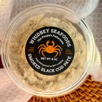 Whidbey Seafoods smoked black cod pate.