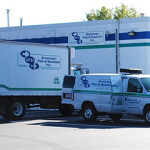 The exterior of one of American Fish & Seafood inc.'s buildings.