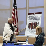 A photo from the field hearing.