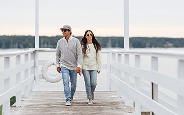 Long Wharf Supply Co.Co-Founders Mike and Lauren Lamagna