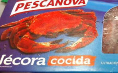 Pescanova's recalled frozen crab product.