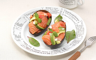 Leroy Seafood salmon on a plate