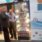 The Inland Seafood booth at Seafood Expo North America.