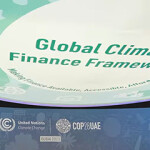 The stage at COP 28.