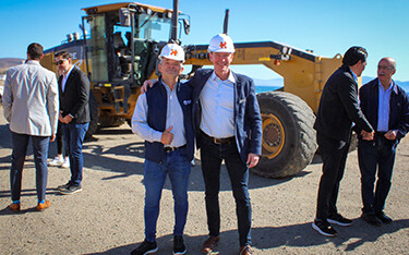 Per-Roar Gjerde, CEO in Pacifico Aquaculture and Bjarne Hald Olsen, CSO in Billund Aquaculture.