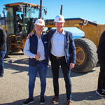 Per-Roar Gjerde, CEO in Pacifico Aquaculture and Bjarne Hald Olsen, CSO in Billund Aquaculture.