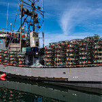 A Dungeness crab fishing vessel in Eureka, California.