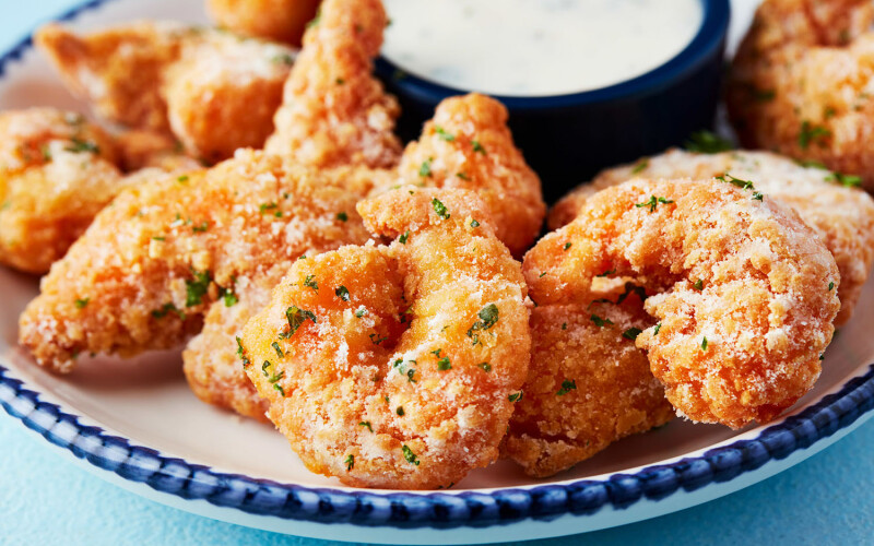 Red Lobster's crispy salt and vinegar shrimp.