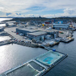 Hardanger Seafood's Langevågen fish-processing location.