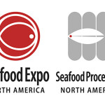 The logos for Seafood Expo North America and Seafood Processing North America