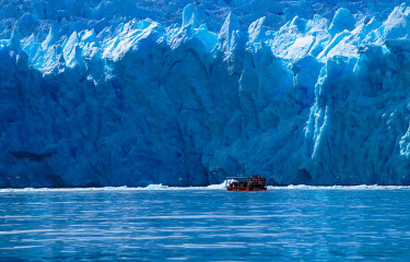 Laguna San Rafael National Park in southern Chile.