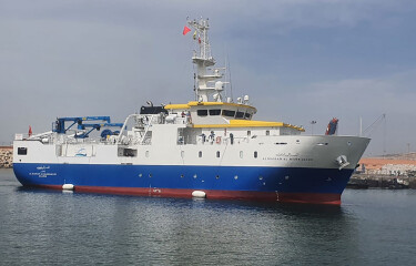 Moroccan research vessel.
