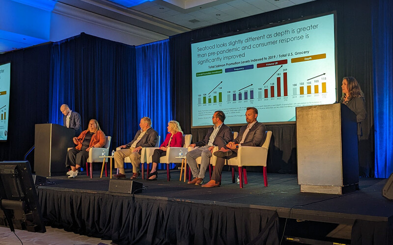 The salmon panel at GSMC in 2024