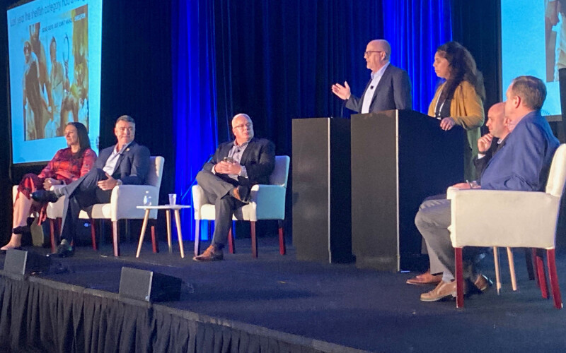 The shellfish panel at the 2024 GSMC.