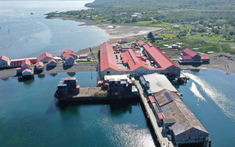 OBI Seafoods' Larsen Bay plant.