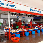 A Kocaman fish stand in Turkey.