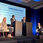 The shrimp panel at the Global Seafood Market Conference in 2024.