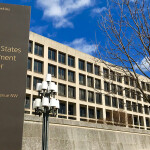 The exterior of the U.S. Department of Labor