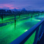 A Gigante Salmon flow-through salmon tank.s.